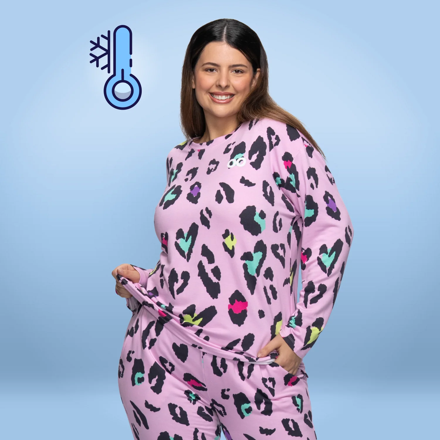 Cooling Long Sleeve PJ Top